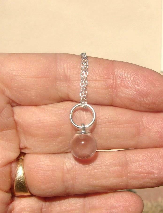 Rare Lemurian Seed Quartz Crystal Pendant Amulet Healing - Psychic Pathways